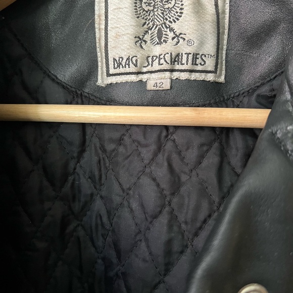 Super cool 90s  fringe vintage leather jacket - Picture 8 of 8